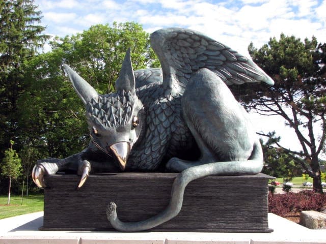 Gryphon Statue Only