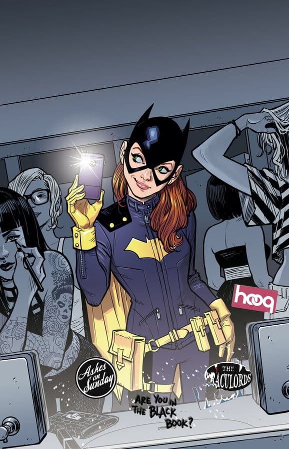 Bat Girl and her updated costumre. (DC Comics)