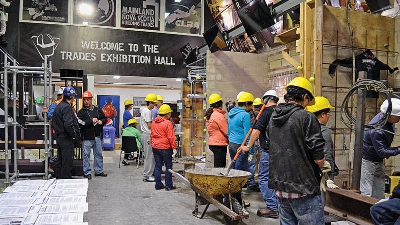 NSCSC Trades Exhibition Hall CREDIT: Nova Scotia Construction Sector Council