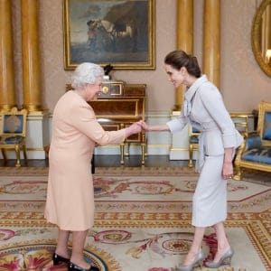Angelina Jolie, Queen Elizabeth II