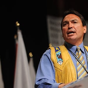 Image of Perry Bellegarde courtesy of his PR team. CREDIT: Fred Cattroll