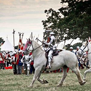 Bosworth Re-enactment. 2012. Paul Benjamin Tebbutt/University of Leicester;