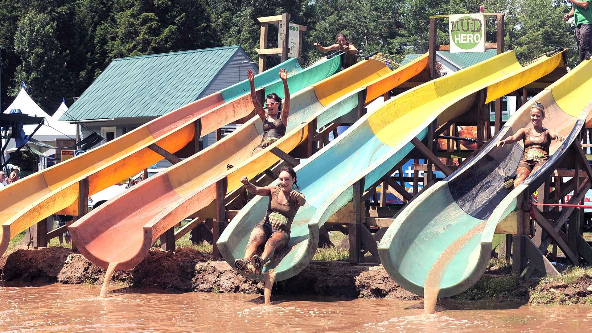 What it feels like to be in the Mud Hero obstacle race