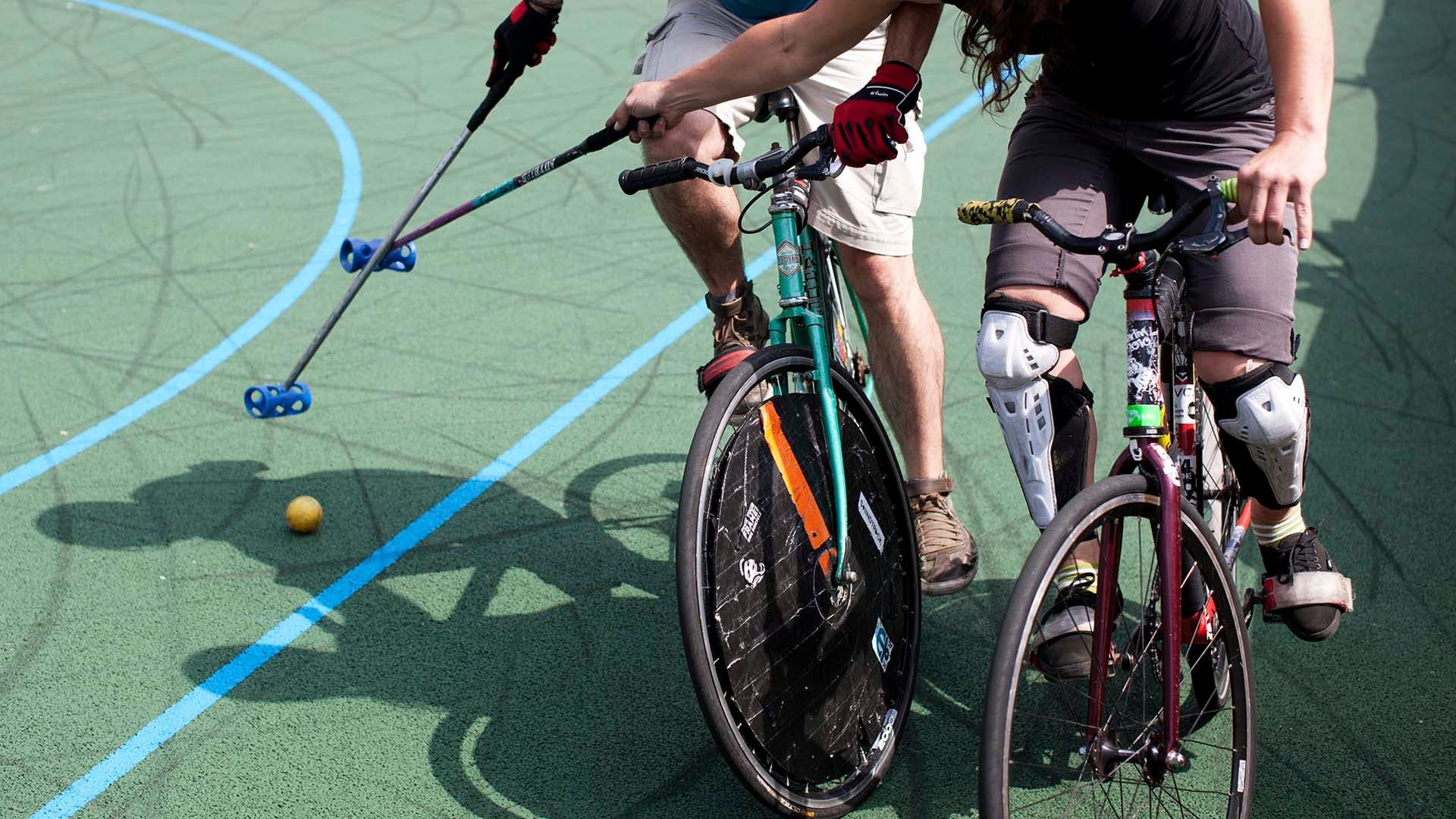 What it feels like to play bicycle polo