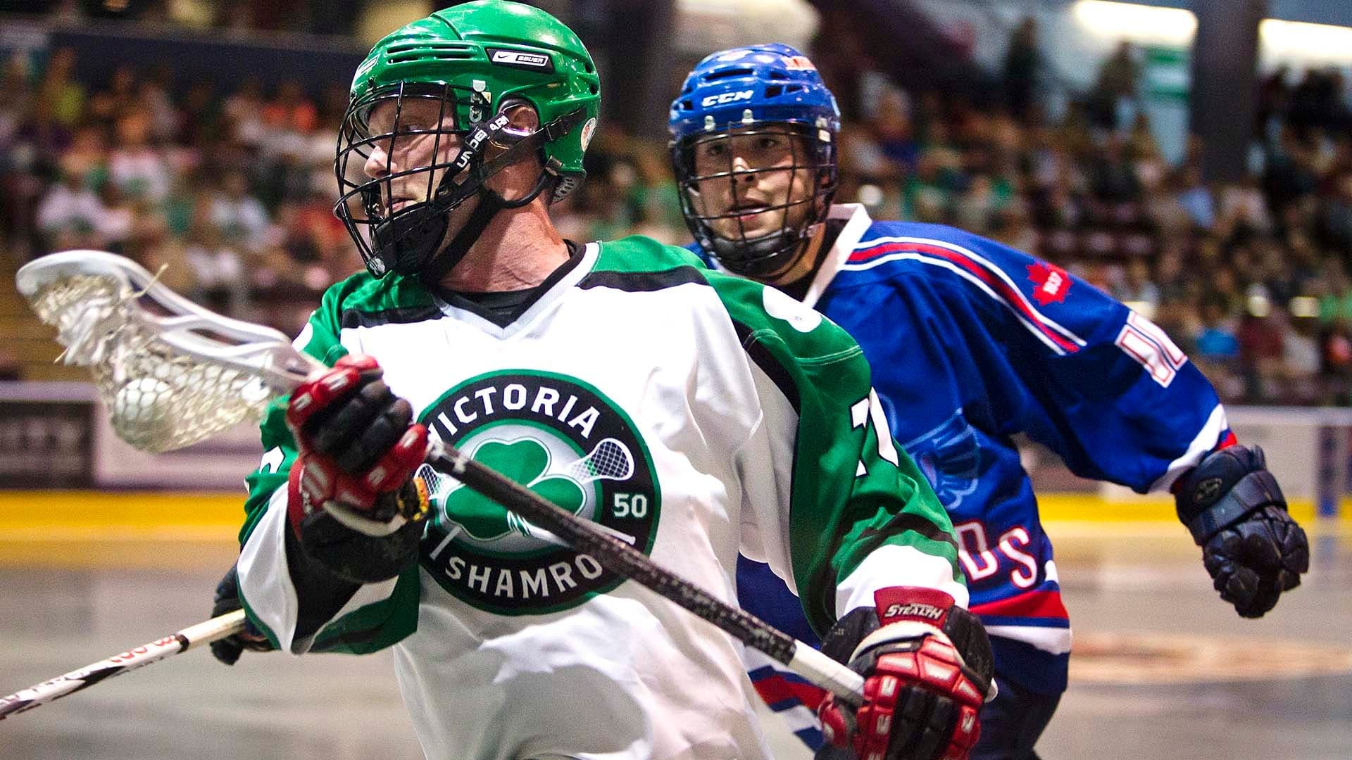 What it feels like to play box lacrosse with the Victoria Shamrocks