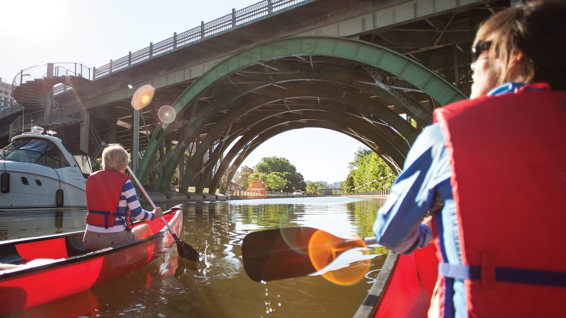 What it feels like to canoe Ottawa’s Rideau Canal