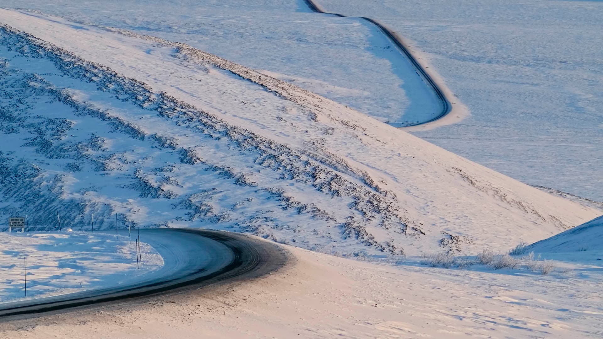 What it feels like to race on an ice road in the Yukon