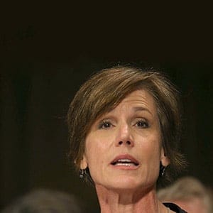 Deputy Attorney General Sally Quillian Yates testifies during a Senate Judiciary Committee hearing on Capitol Hill, July 8, 2015 in Washington, DC. The committee was hearing testimony on encryption technology, and the balance between public safety and privacy. (Mark Wilson/Getty Images)