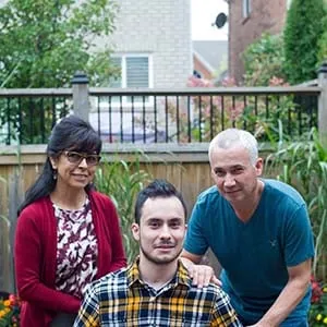 MACLEANS-10.05.15-VEGETATIVE RECOVERY-OAKVILLE, ON: After suffering a brain injury due to lack of oxygen while choking in bed, Juan Torres slowly makes a remarkable recovery to which doctors are amazed. Torres and his family make advances daily at the home in Oakville, ON.