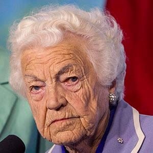Hazel McCallion is shown in Mississauga, Ont. in a Wednesday May 14, 2014 file photo. "Hurricane Hazel" is still going strong.At the age of 94, McCallion - one of Canada's longest serving mayors - is embarking on a new career. (Chris Young/CP)