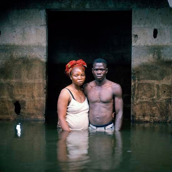 Victor and Hope America
Igbogene
Bayelsa State
Nigeria
November 2012
Drowning World Submission from Gideon Mendel for the Robert Gardner Fellowship in Photography. (Gideon Mendel)