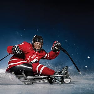 Hockey player Dominic Cozzolino. (Photograph by Finn O'Hara)