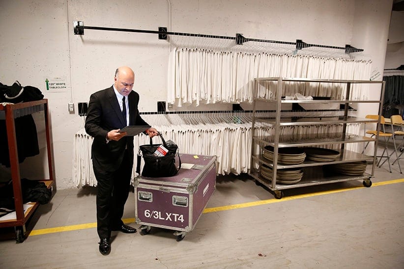 Kevin O'Leary in Ottawa, on February 26, 2016. (Photograph by Blair Gable)