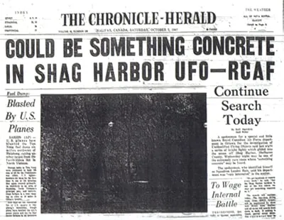 UFO sighting in Halifax, Canada.