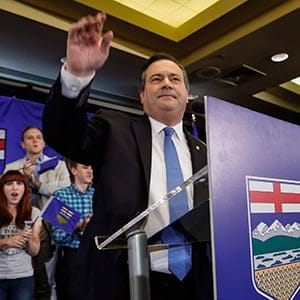 Alberta Conservative MP Jason Kenney announces he will be seeking the leadership of Alberta's Progressive Conservative party in Calgary, Alta., Wednesday, July 6, 2016. (Jeff McIntosh/CP)