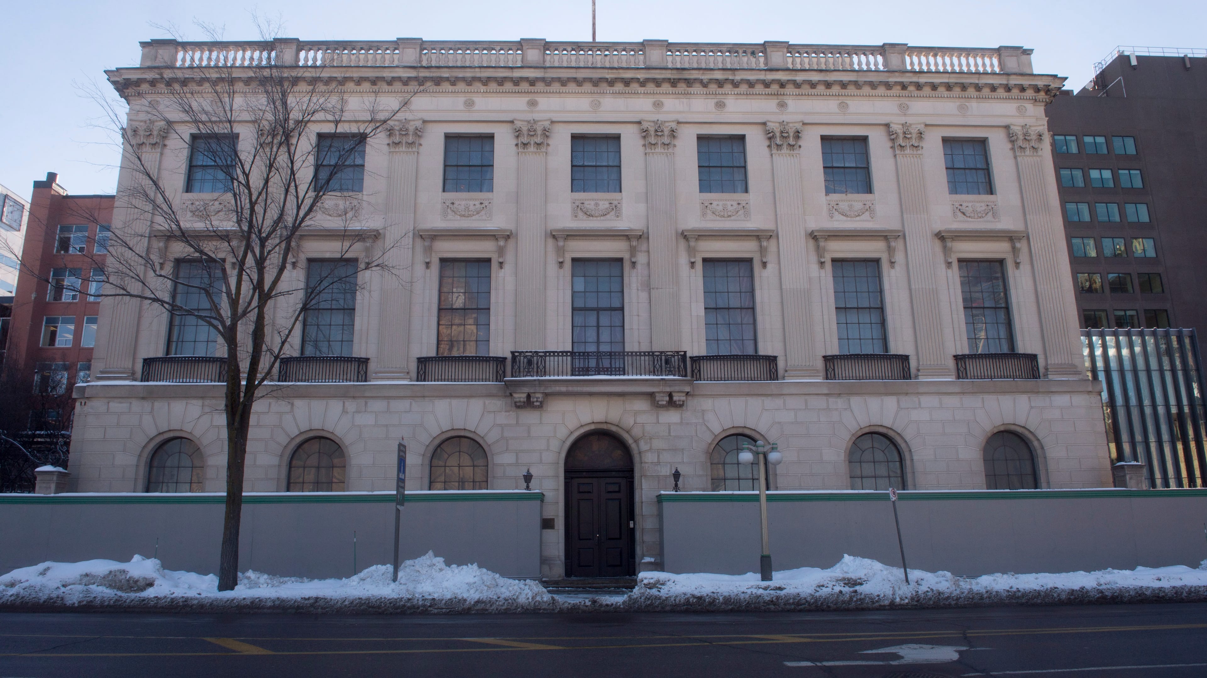 The former US Embassy is seen in downtown Ottawa
Thursday January 21, 2016 in Ottawa. THE CANADIAN PRESS/Adrian Wyld