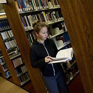 A student at SFU. (Simon Hayter)