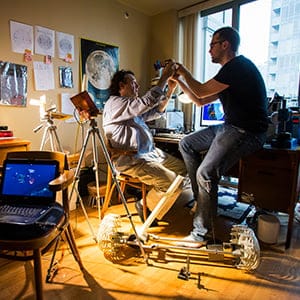 BCIT Google Lunar X contestants Alex and Sergei Dobrianski