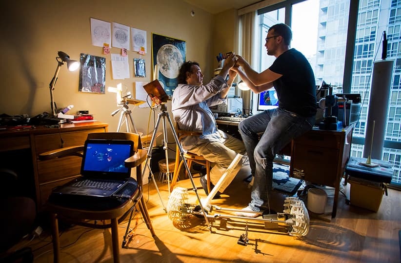 BCIT Google Lunar X contestants Alex and Sergei Dobrianski