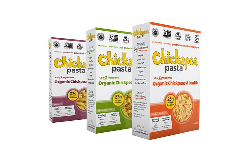 Georgian College Food Entrepreneur Chickpea Pasta