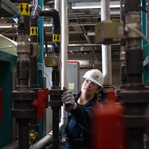 Lambton College energy student