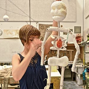 Humber College Puppetry Program Student