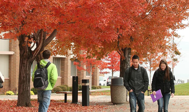 Thompson Rivers University Fall Campus