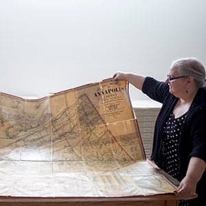 NSCC houses a collection of maps all the way from the year 1545