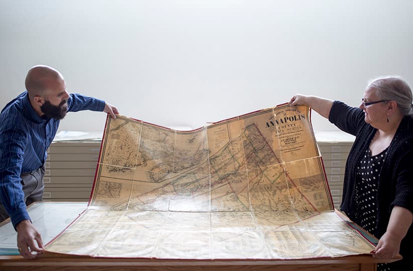 Nova Scotia Community College Historical map