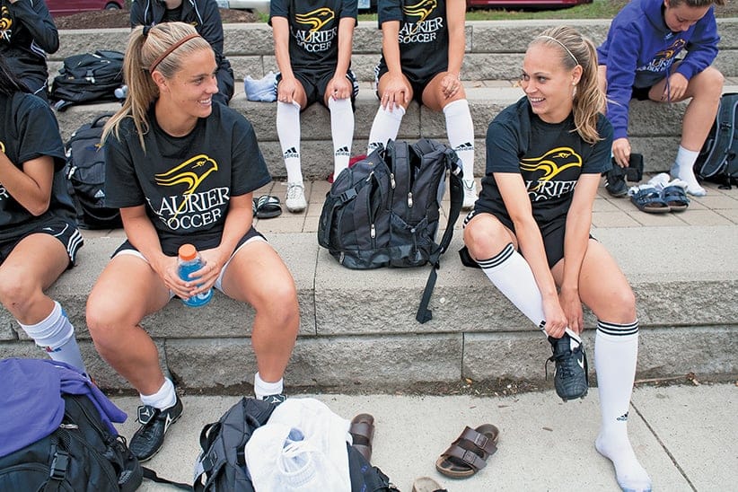 Wilfrid Laurier girls soccer