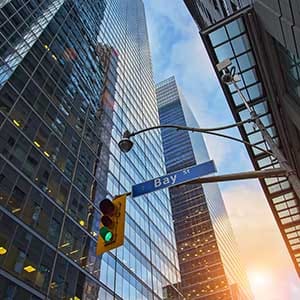 Bay street in Toronto (Shutterstock)