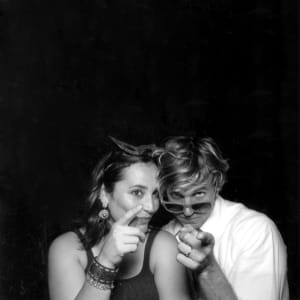 Mark and his wife Giulia.