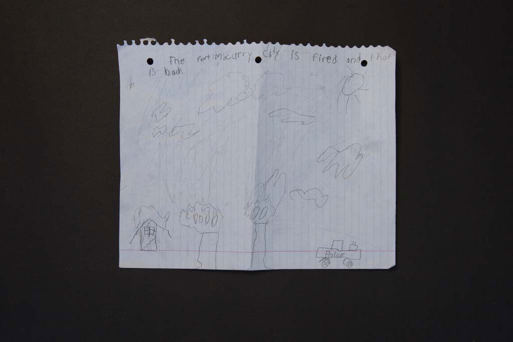 What Patrick Fouego brought (Photograph by Amber Bracken)