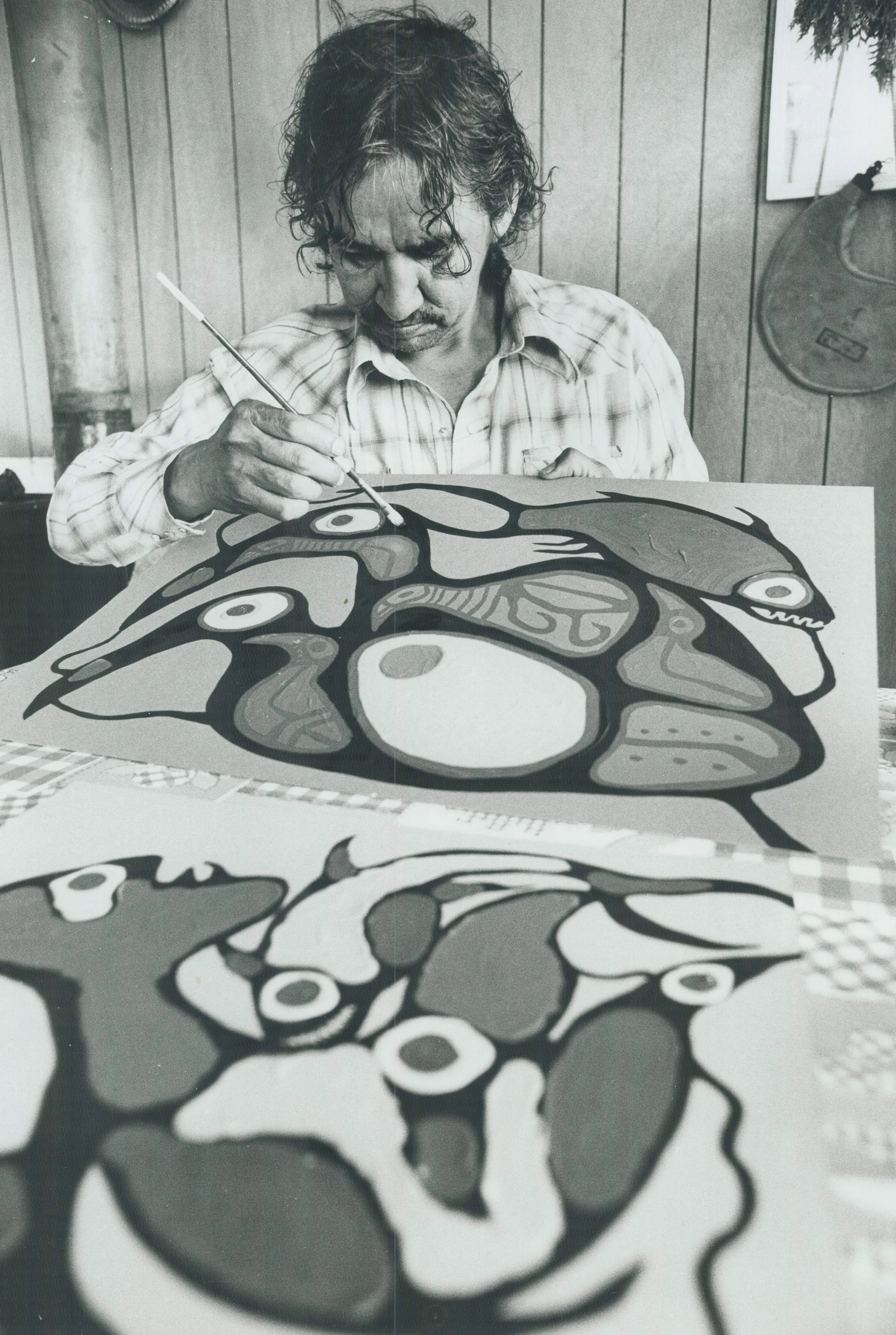 Norval Morrisseau. (Graham Bezant/Toronto Star/Getty Images)