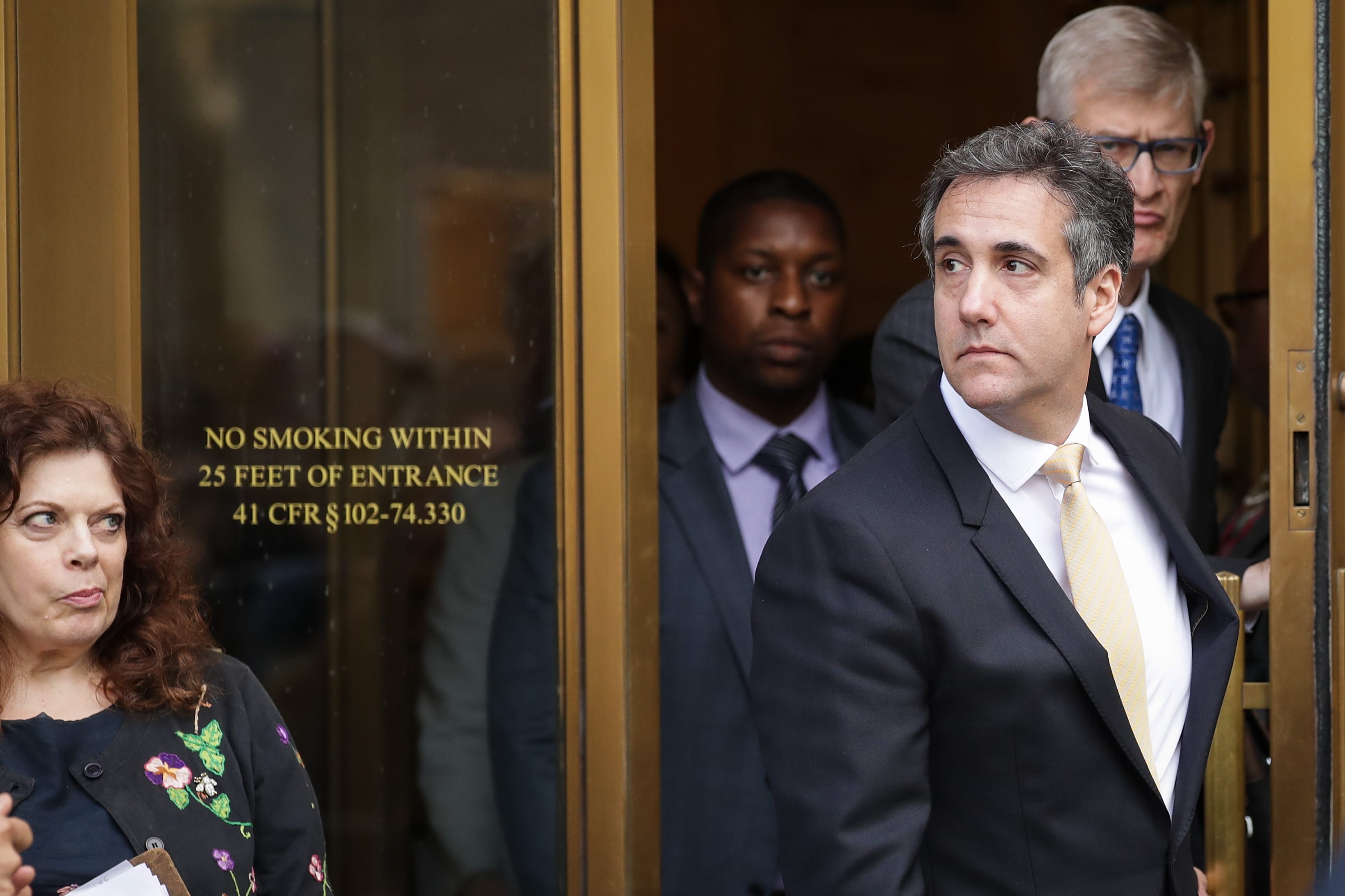 Michael Cohen, President Donald Trump's former personal attorney and fixer, exits federal court, on Aug. 21, 2018 in New York City. (Photo by Drew Angerer/Getty Images)