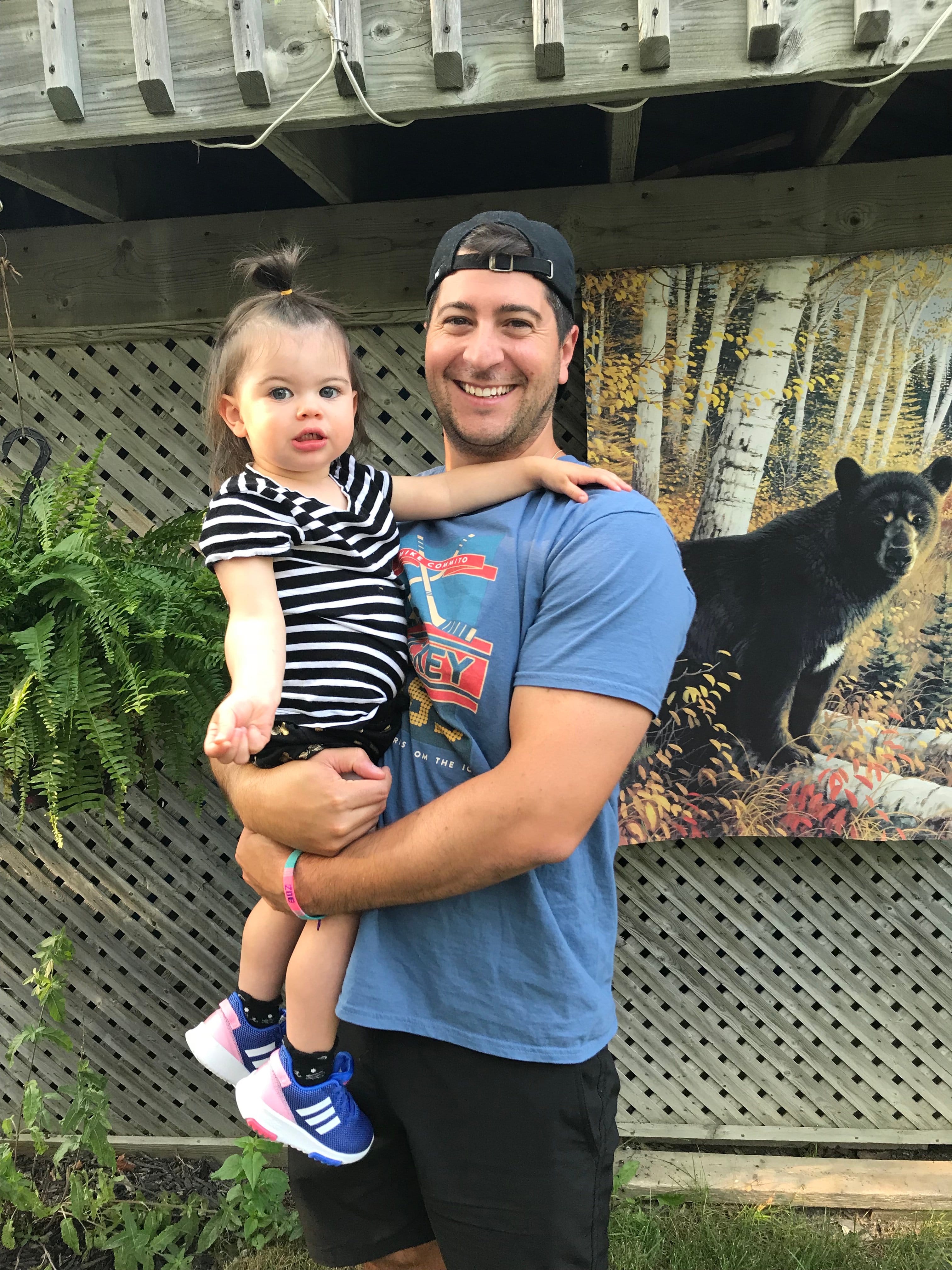 Mike Commito and his daughter, Zoe. (Mike Commito)