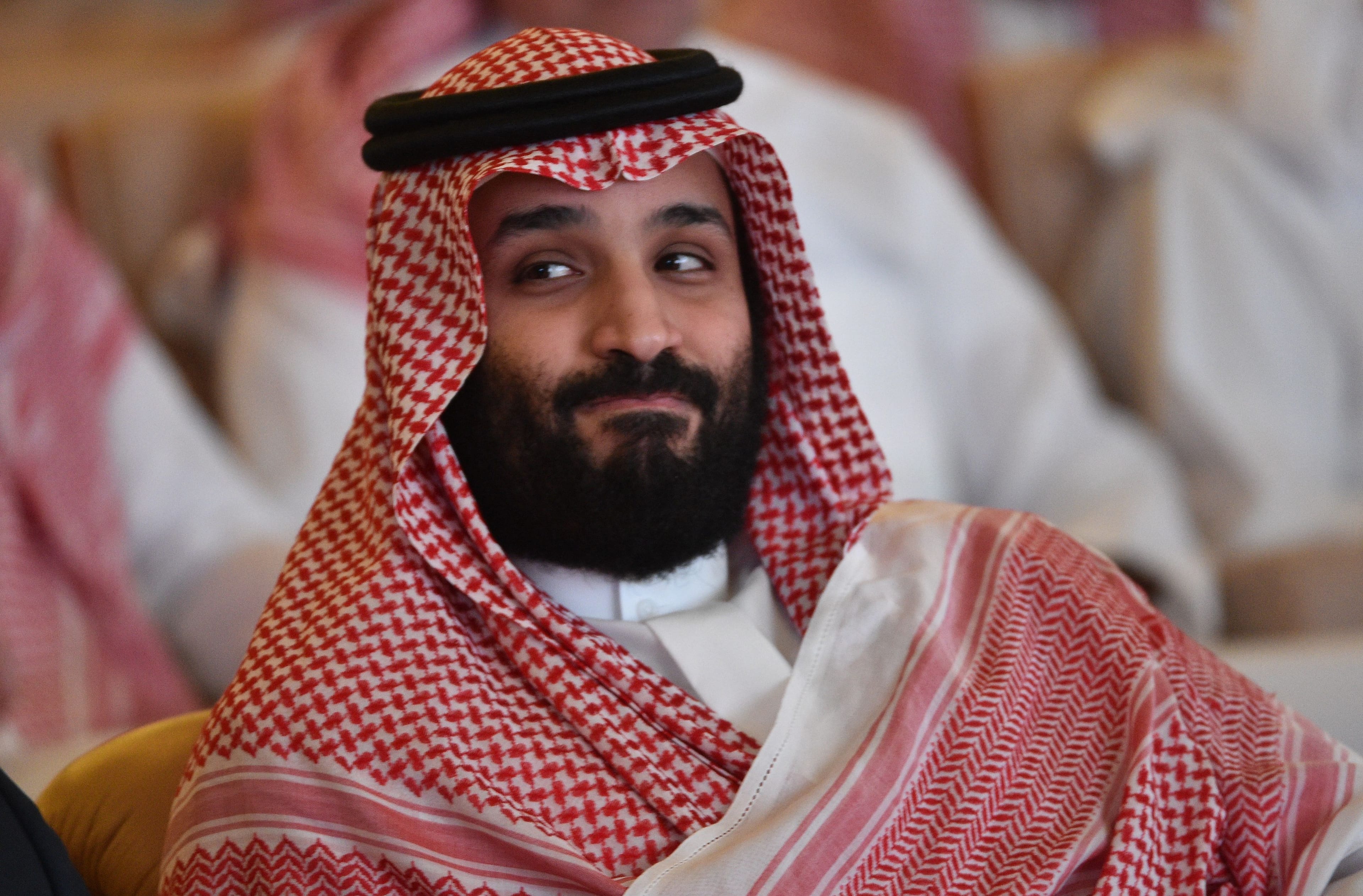 Saudi Crown Prince Mohammed bin Salman attends the Future Investment Initiative (FII) conference in the Saudi capital Riyadh on October 23, 2018. (FAYEZ NURELDINE/AFP/Getty Images)