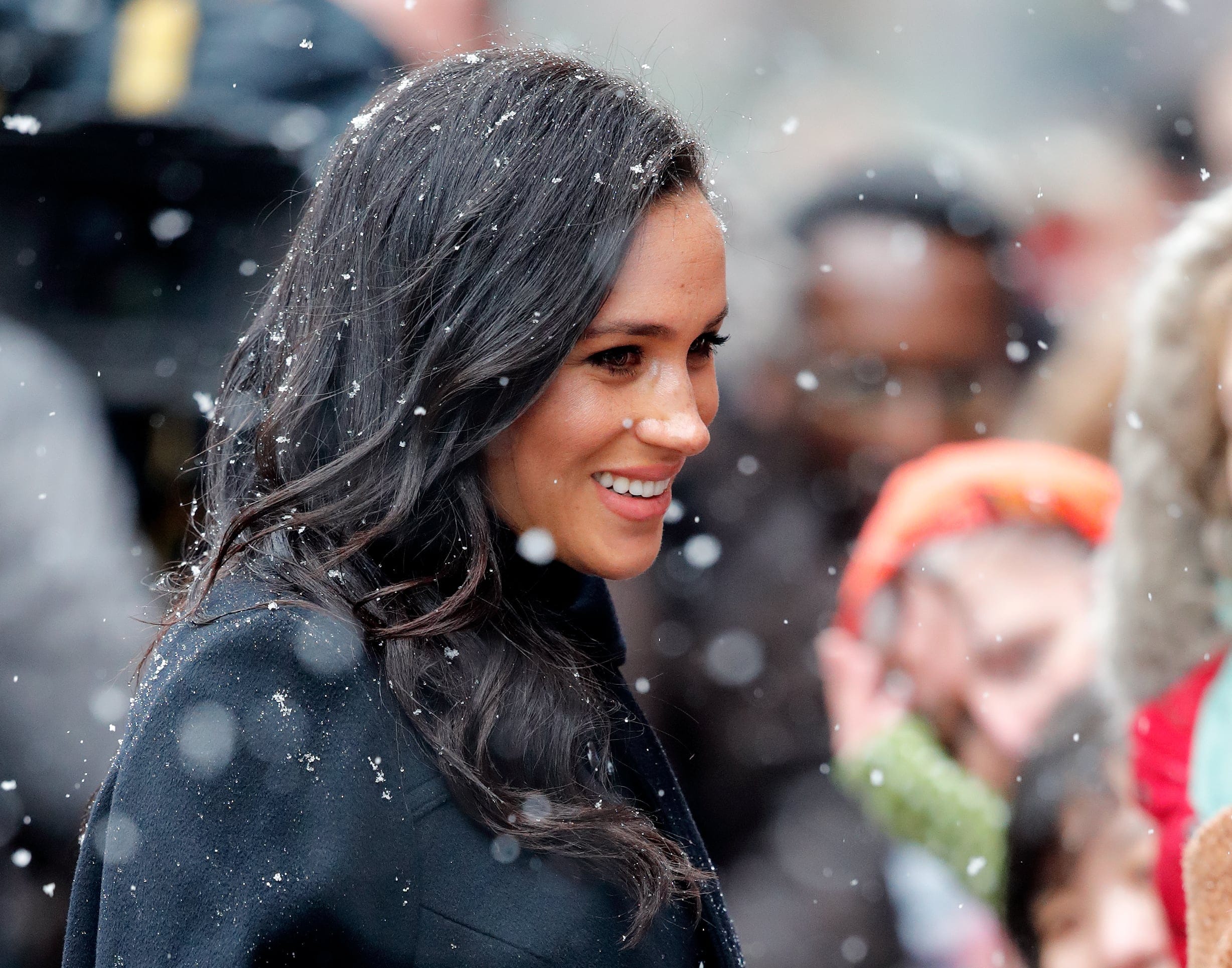 Meghan, Duchess of Sussex arrives for a visit to the Bristol Old Vic on February 1, 2019 in Bristol, England. (Photo by Max Mumby/Indigo/Getty Images)