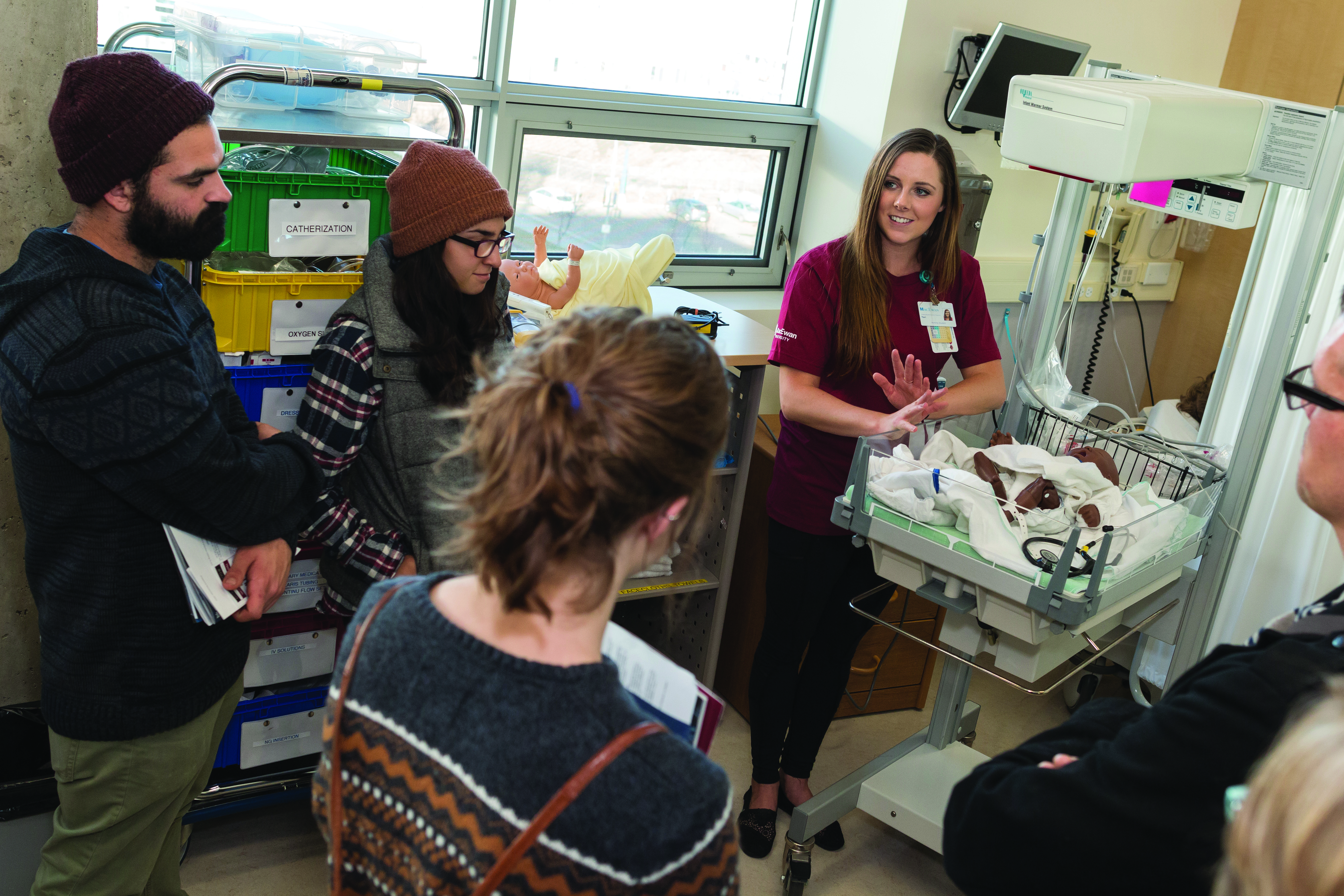 MacEwan University students in class