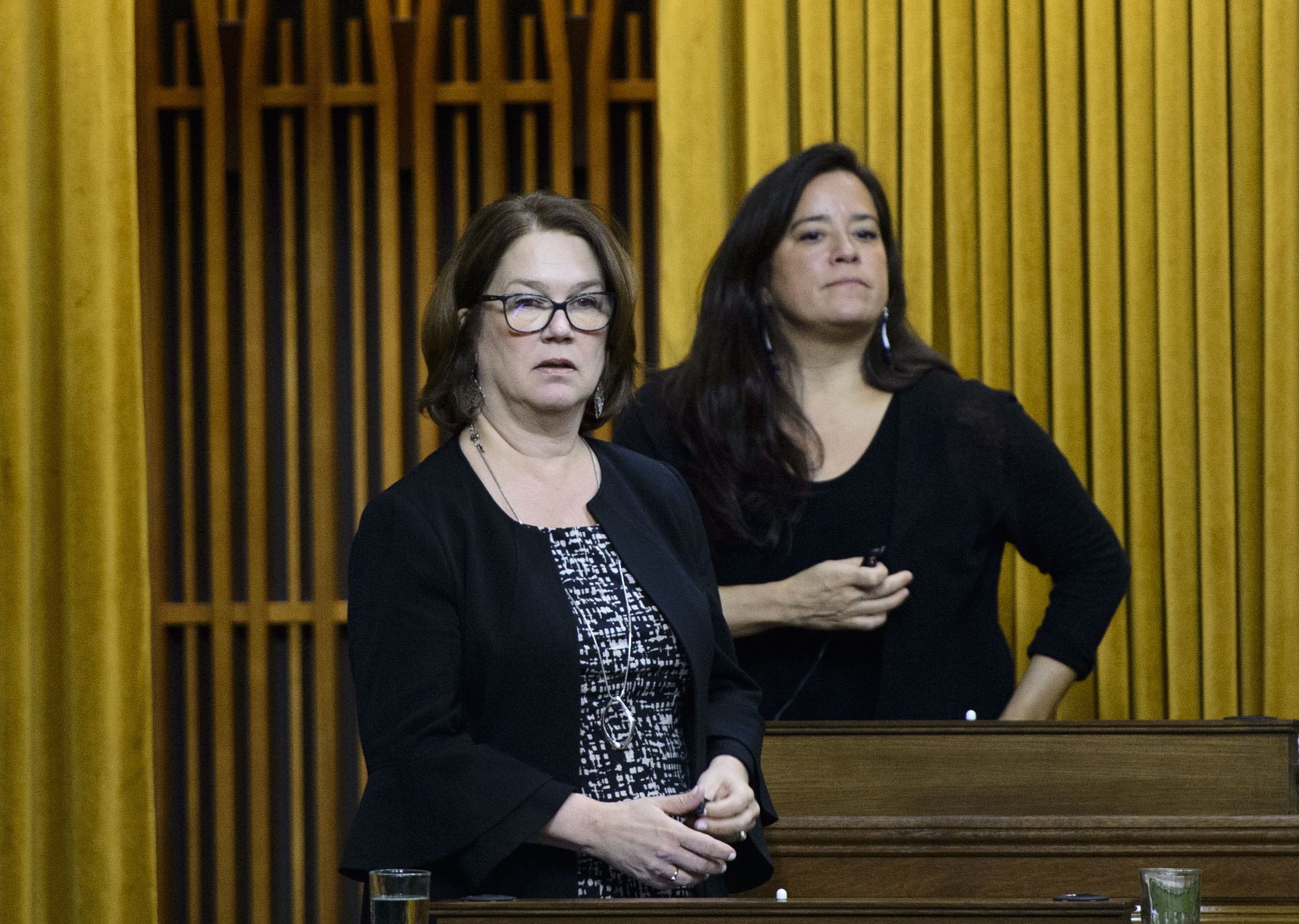 Jane Philpott and Jody Wilson-Raybould
