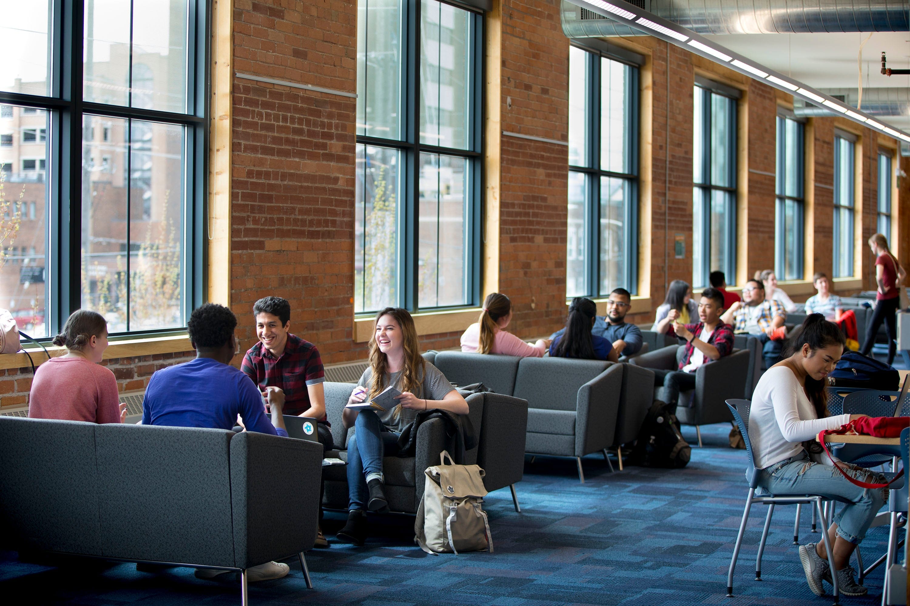 UOIT student lounge