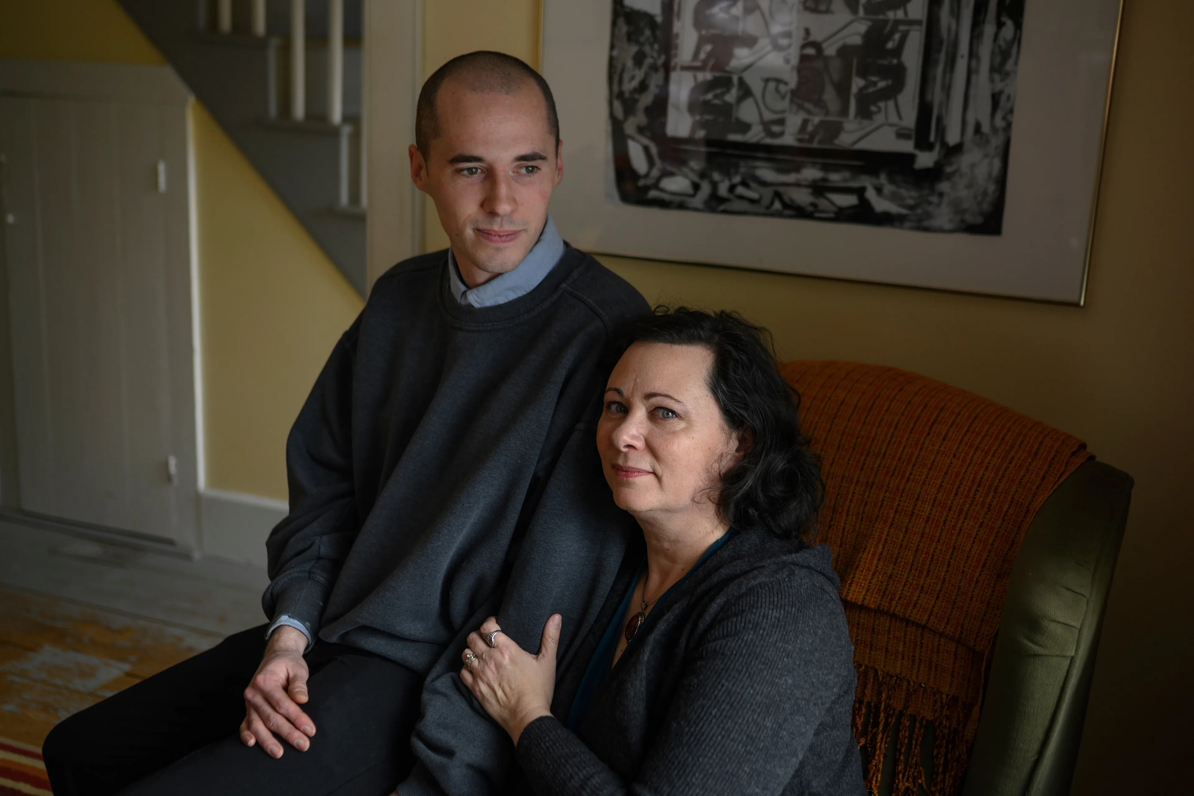 Ami McKay, with her son Ian (Photograph by Darren Calabrese)