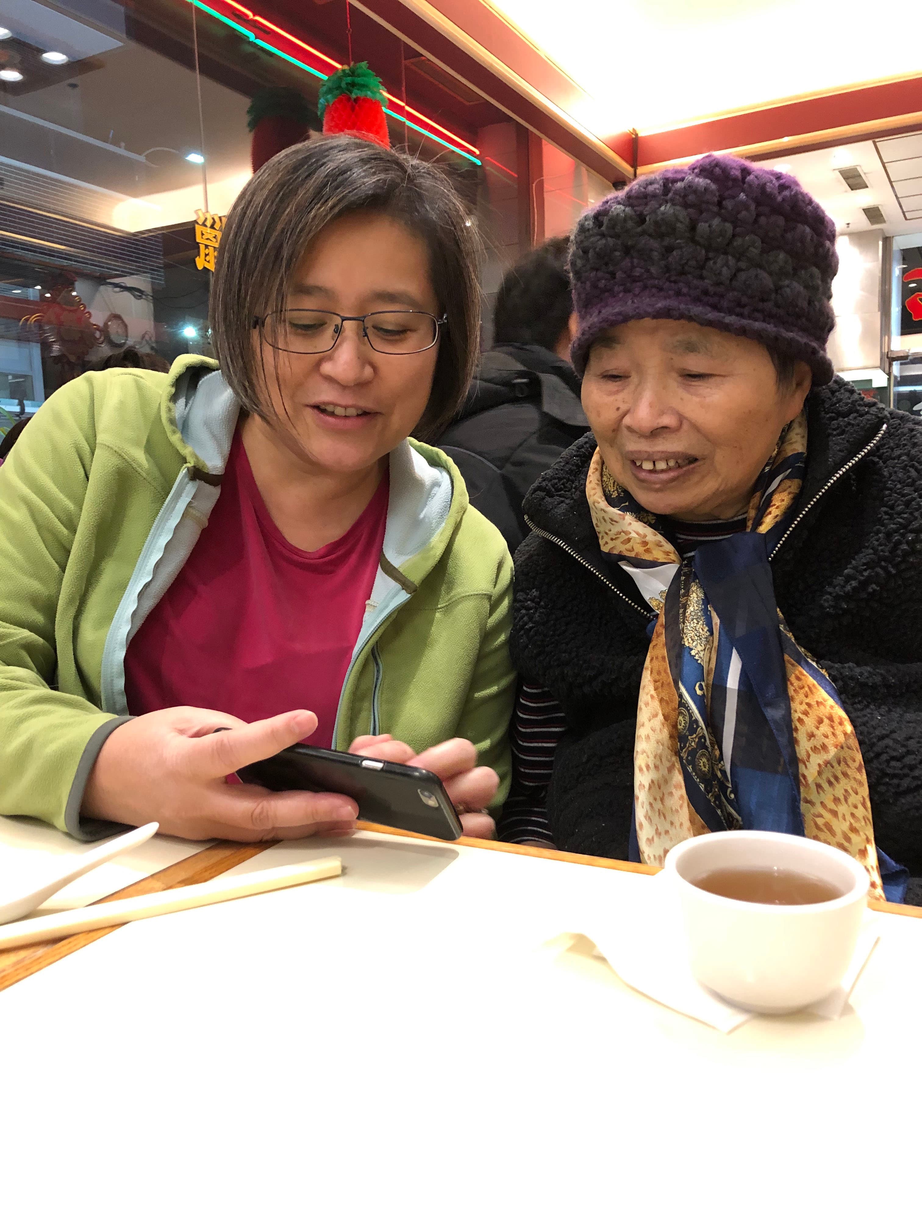 Madeline with her mother, May Yuk Li, in December 2018.