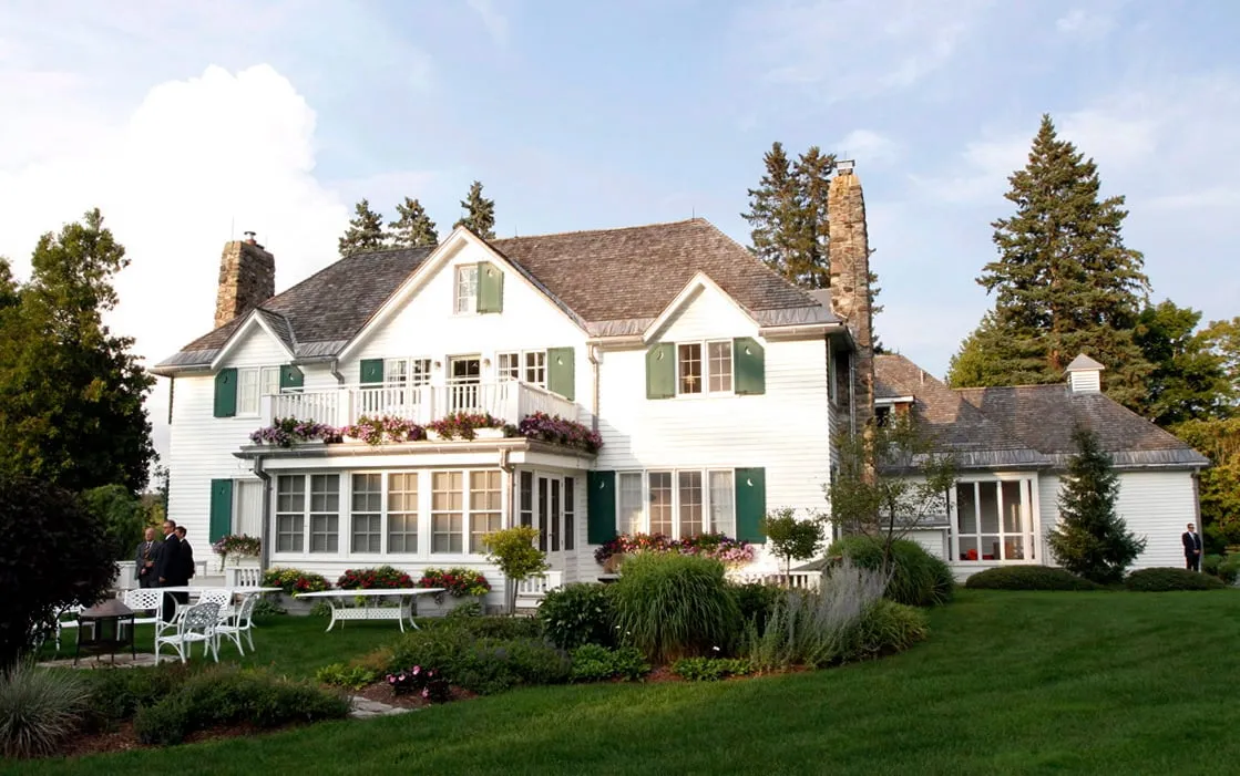 The Prime Minister's official country residence at Harrington Lake, Que. (CP/Fred Chartrand)