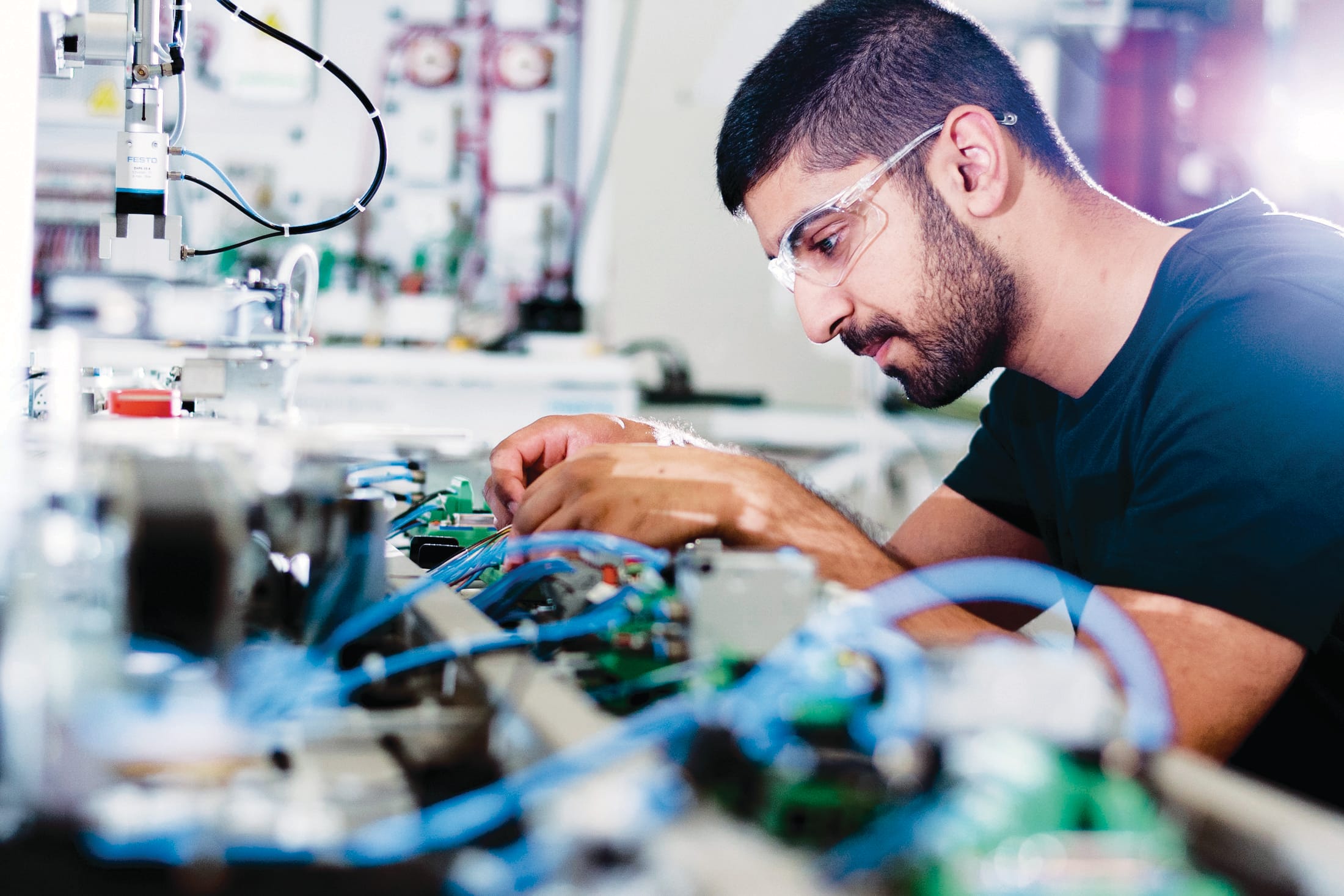 Kwantlen's Mechatronics and Advanced Manufacturing diploma program. (Kwantlen Polytechnic University)