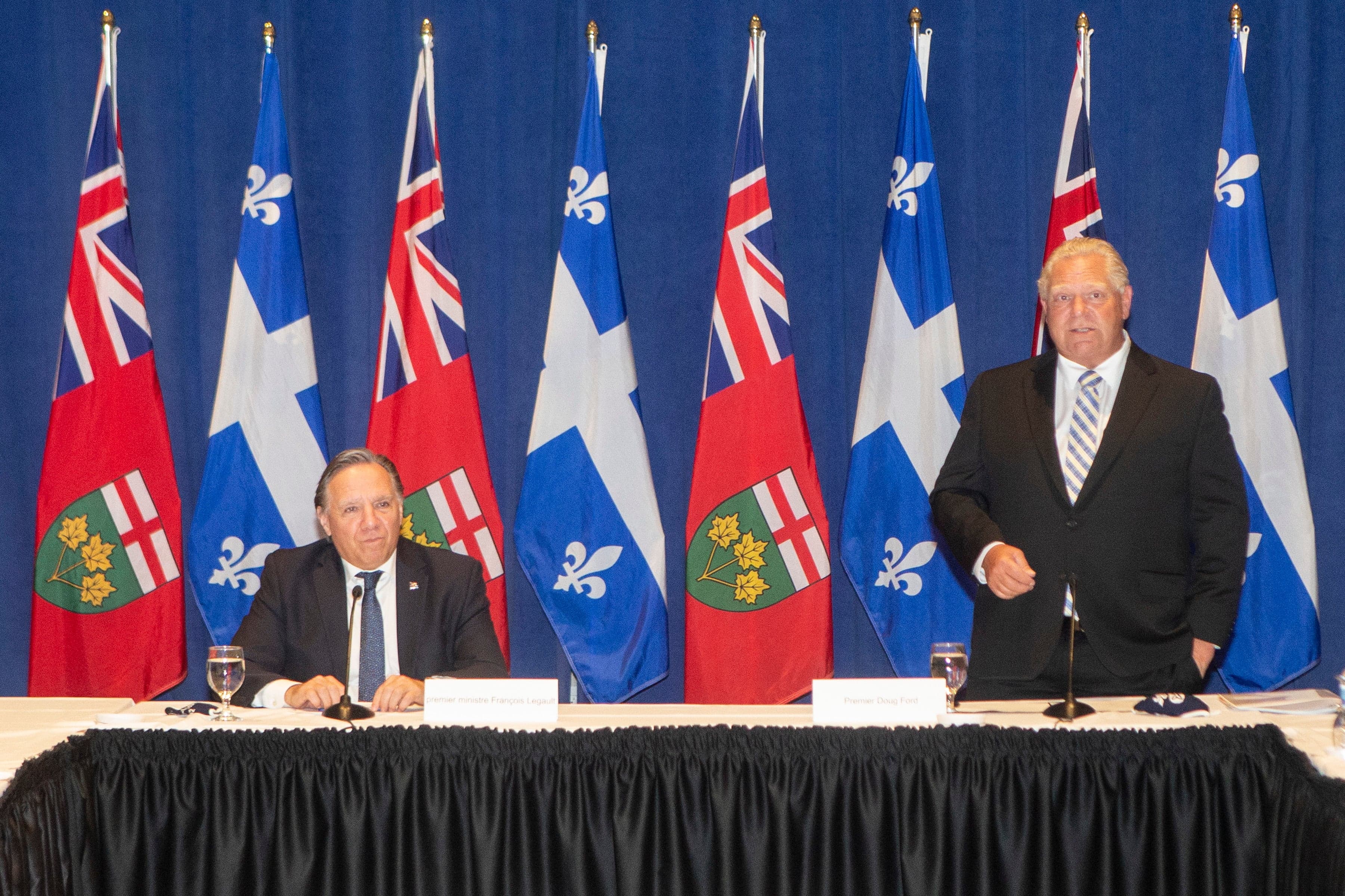 Doug Ford makes an announcement ahead of the Throne Speech: Live video