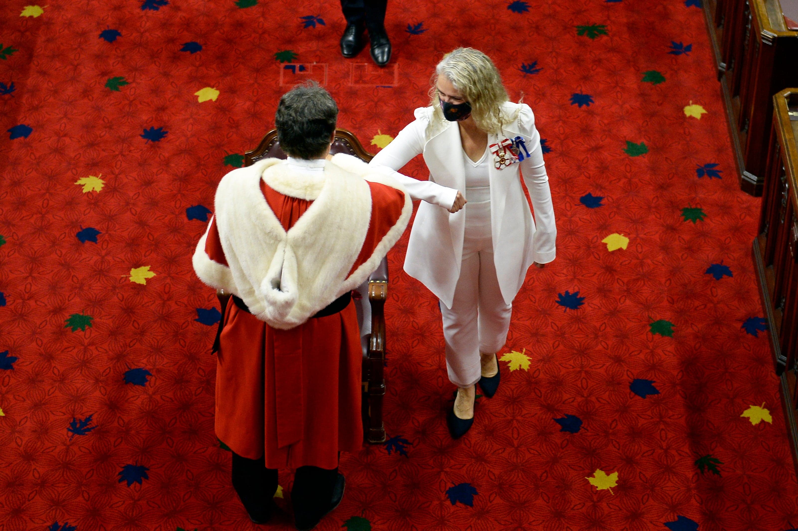 The Throne speech where everything and nothing was normal