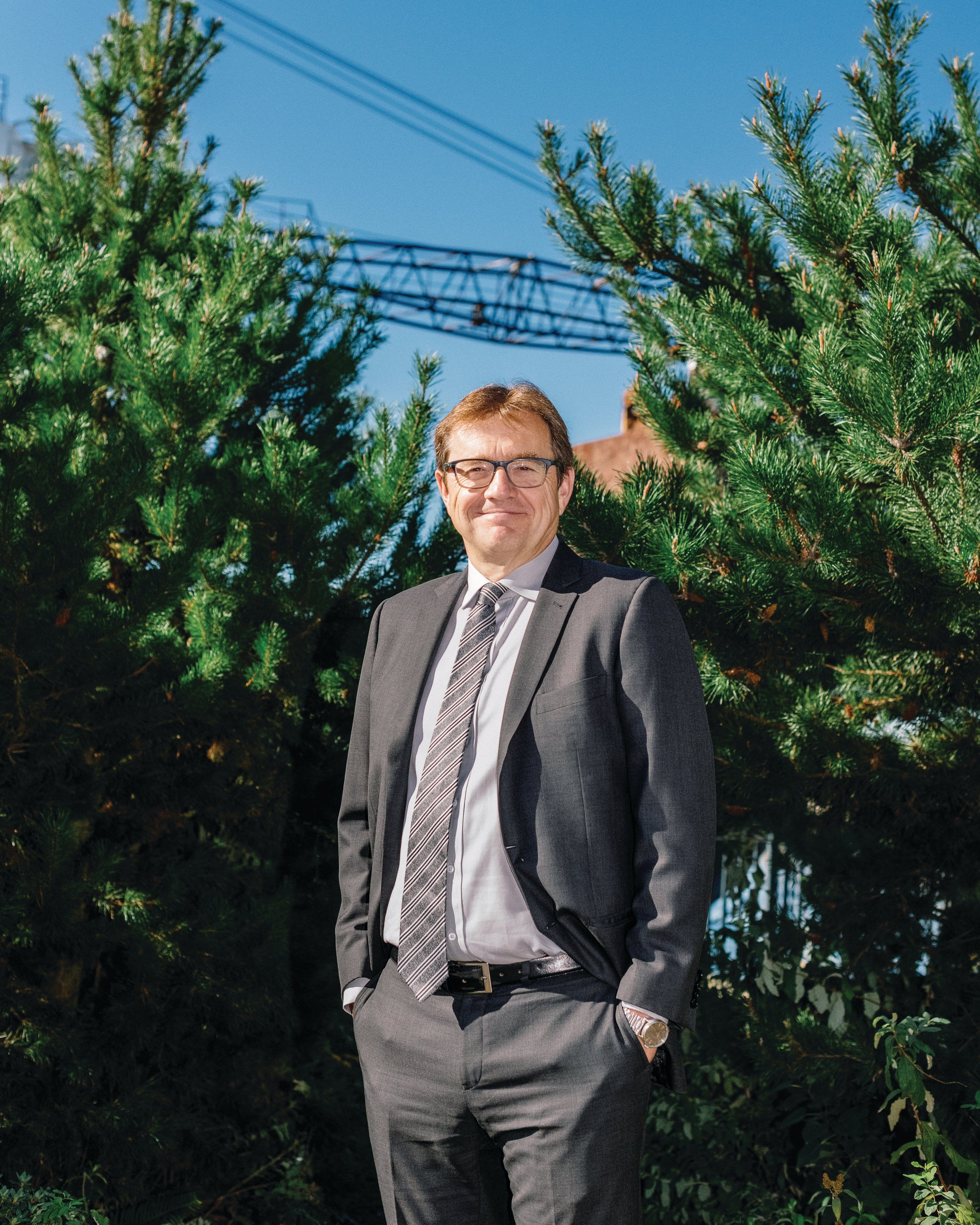 Wilkinson in his North Vancouver constituency office. (Photograph by Alana Paterson)