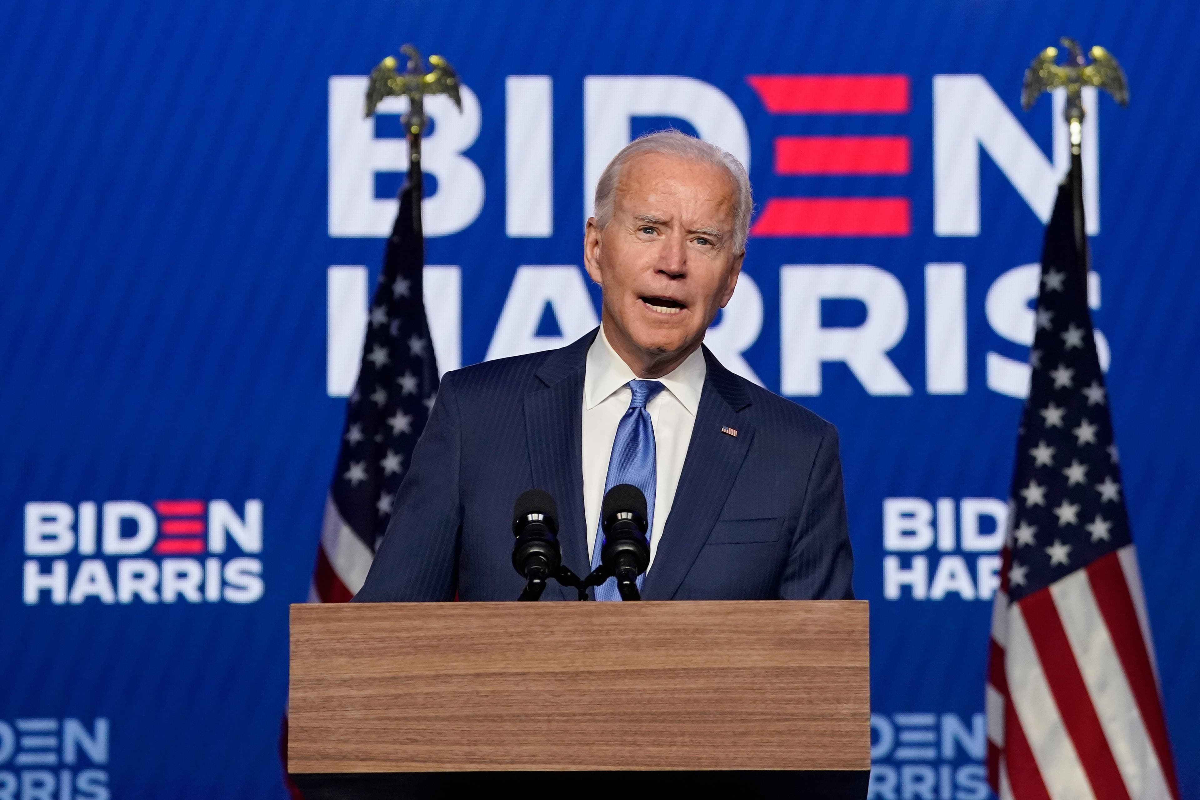 President-elect Joe Biden makes a victory speech in Wilmington, Delaware: Replay