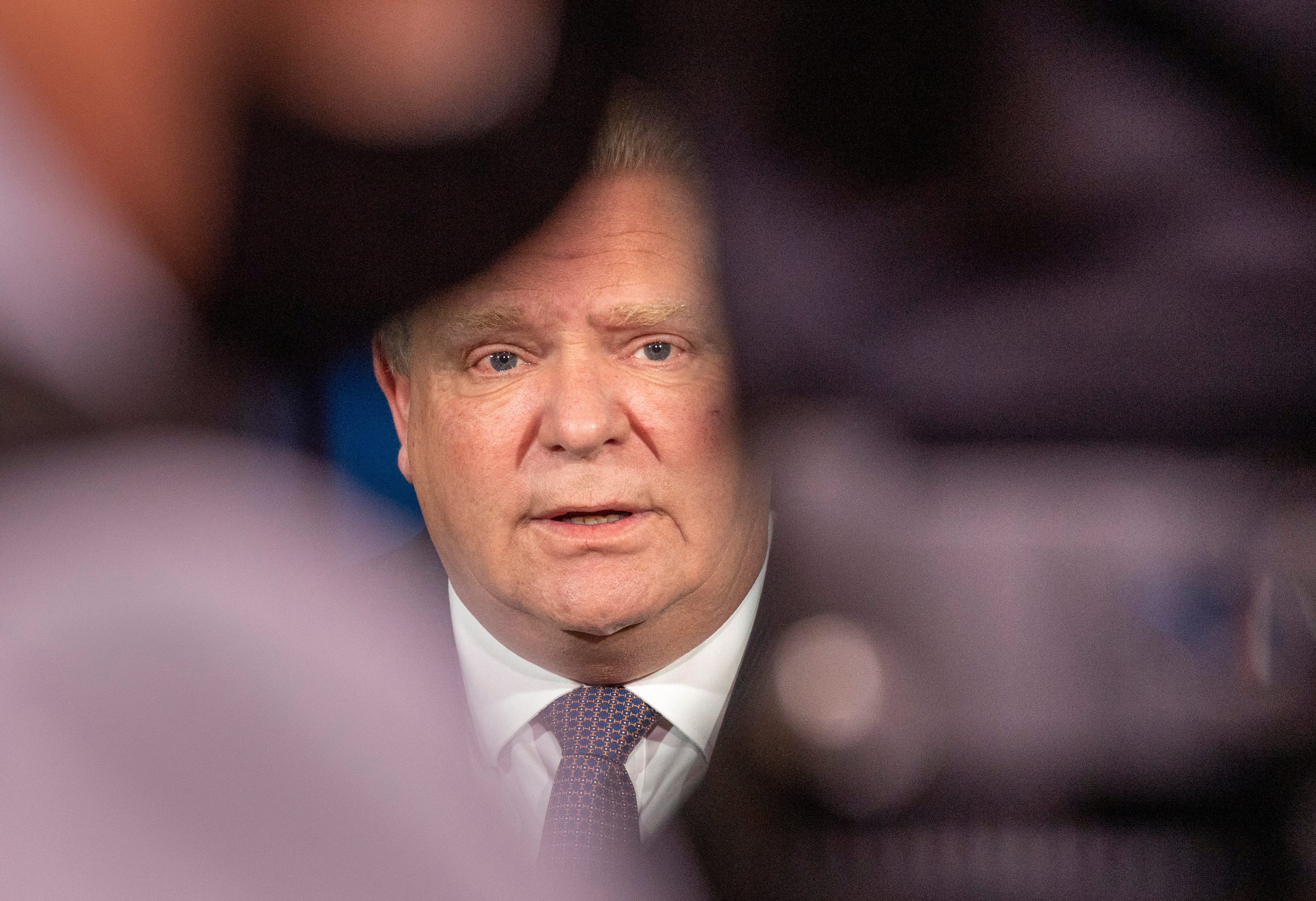 Ontario Premier Doug Ford speaks at the daily briefing at QueenÕs Park in Toronto on Friday, January 8, 2021. THE CANADIAN PRESS/Frank Gunn